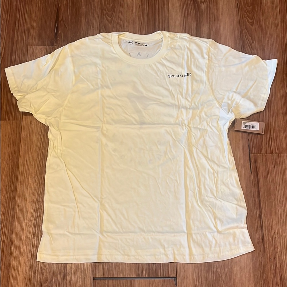 Specialized Men's Cream Short Sleeve Tee